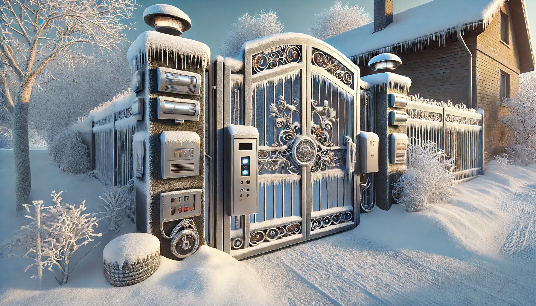 Can Cold Weather Affect Electric Gates?