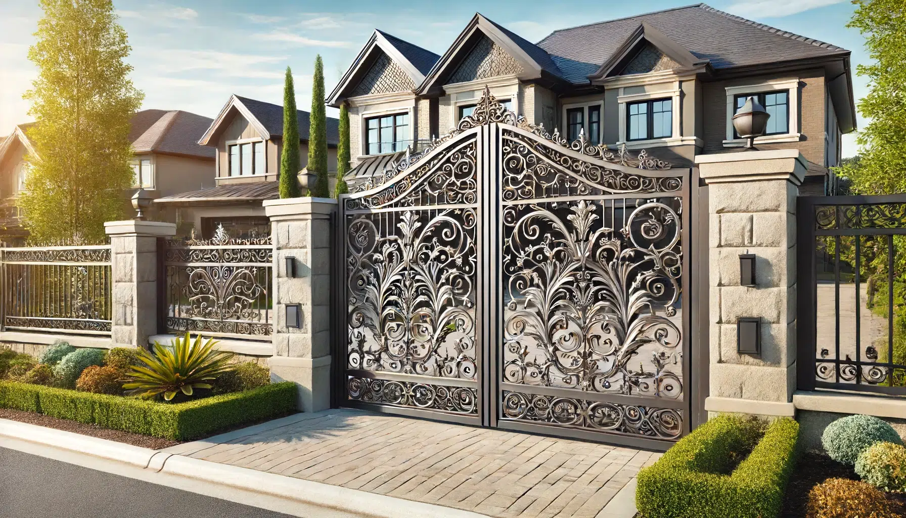 Metal Driveway Gates for Privacy Fence: Enhancing Security and Aesthetics